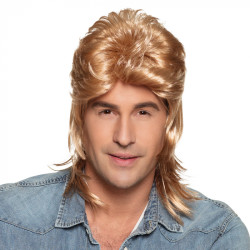 Paruka pánská blond retro